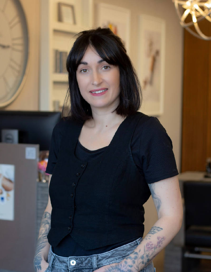 Jenna, hair stylist at Innovation hair and beauty, stubbington