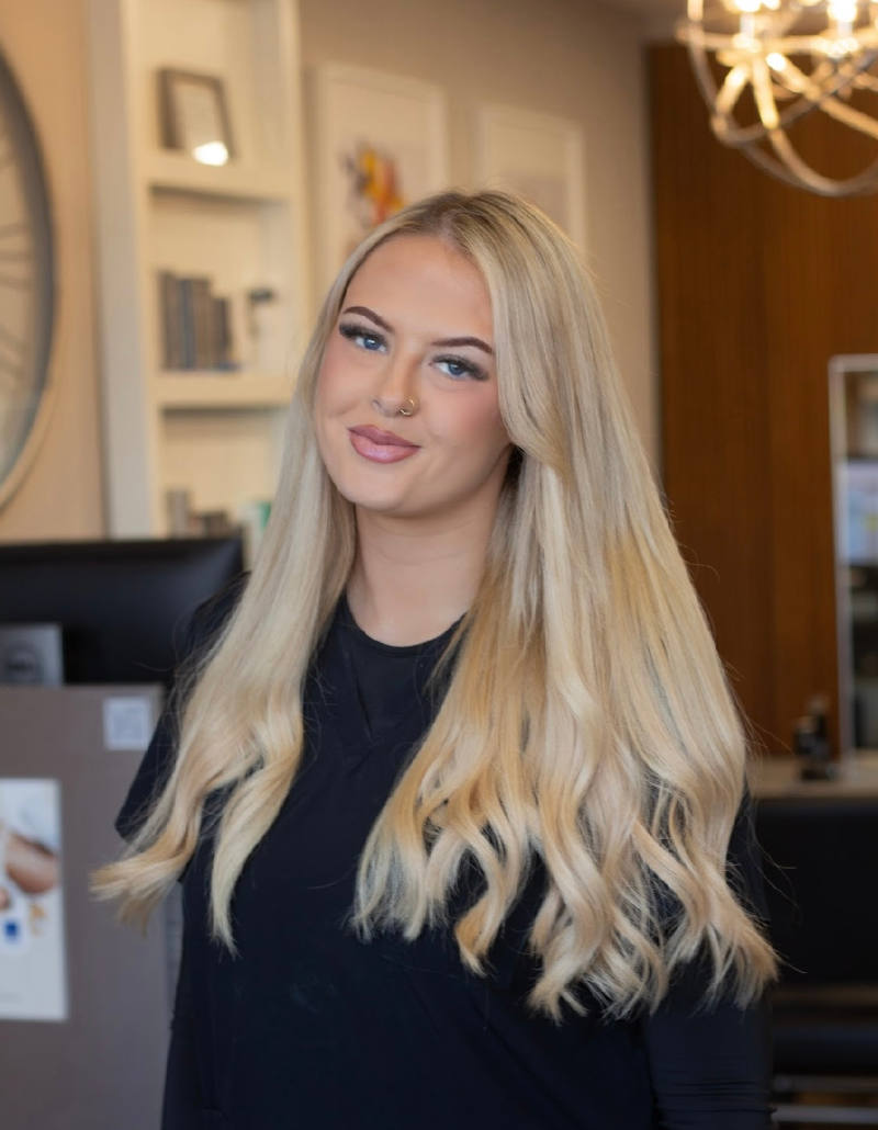 Niamh, hair stylist at Innovation hair and beauty, stubbington